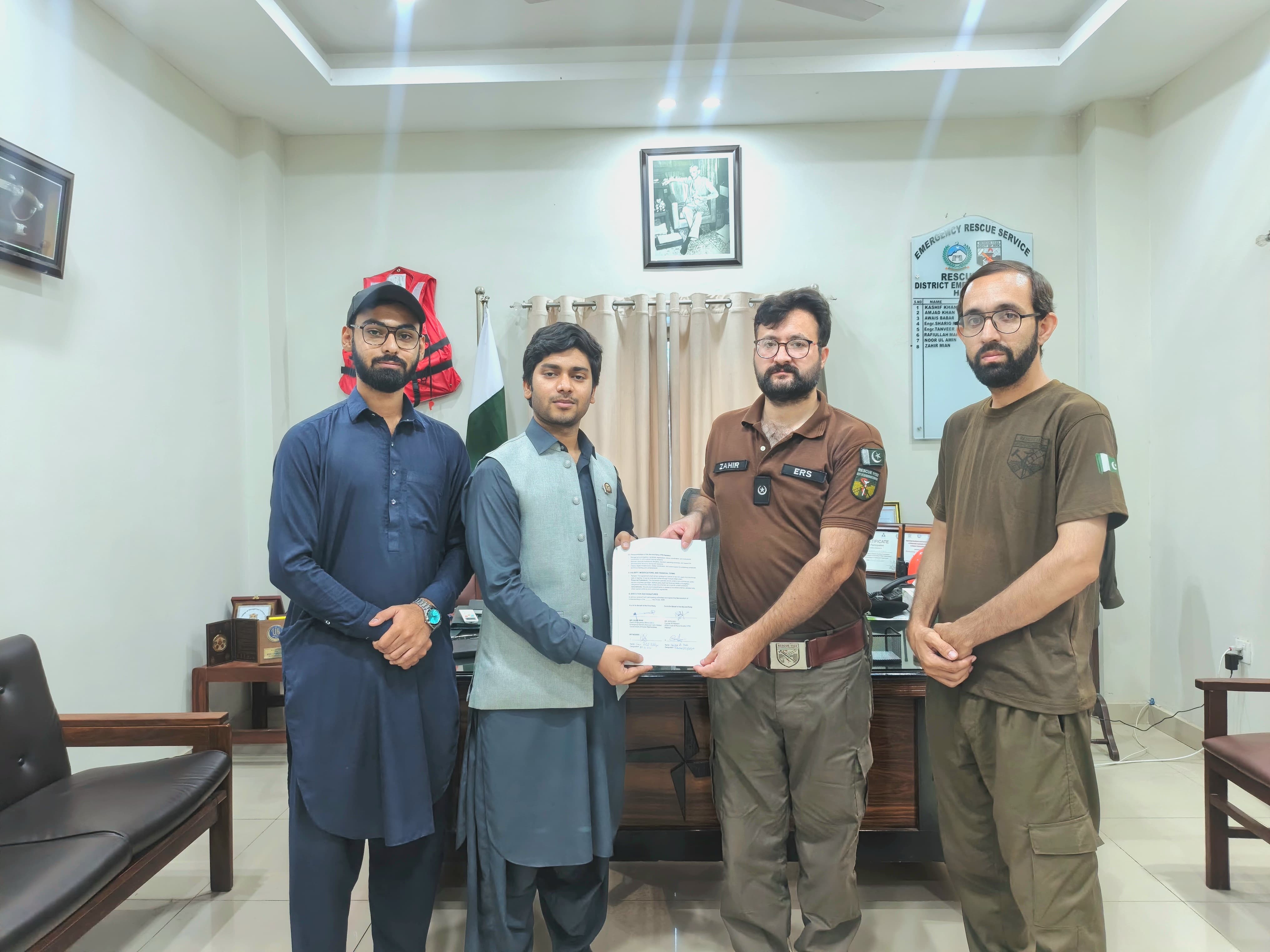 Rescue 1122 MOU Signing